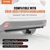 VEVOR Class 3 Trailer Hitch, 2-Inch Receiver, Q455B Steel Tube Frame, Compatible with 2020-2023 Toyota Highlander